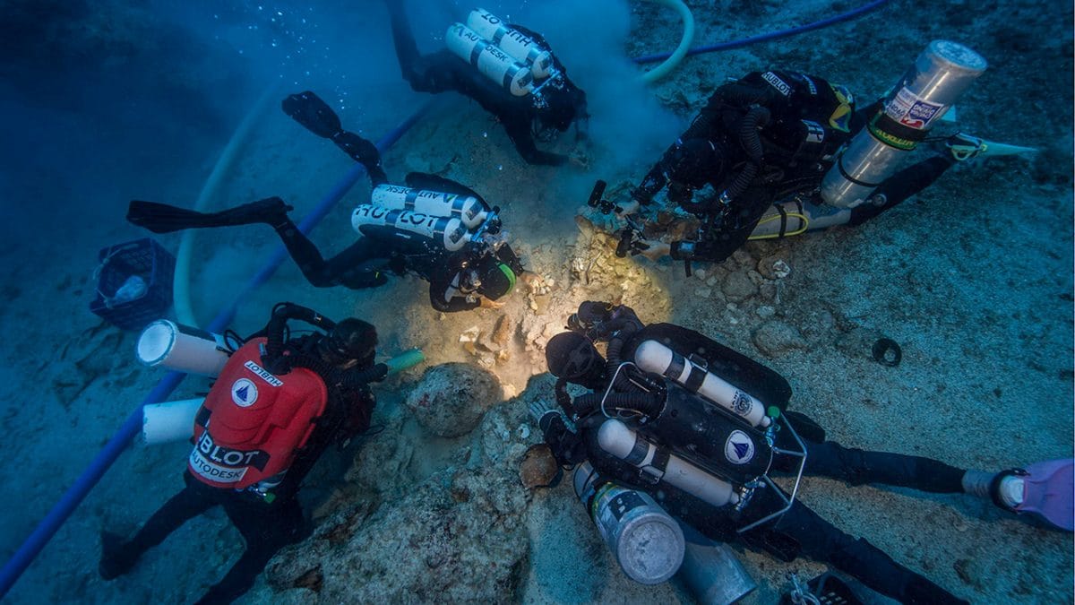 Ancient Skeleton Discovered on Antikythera Shipwreck