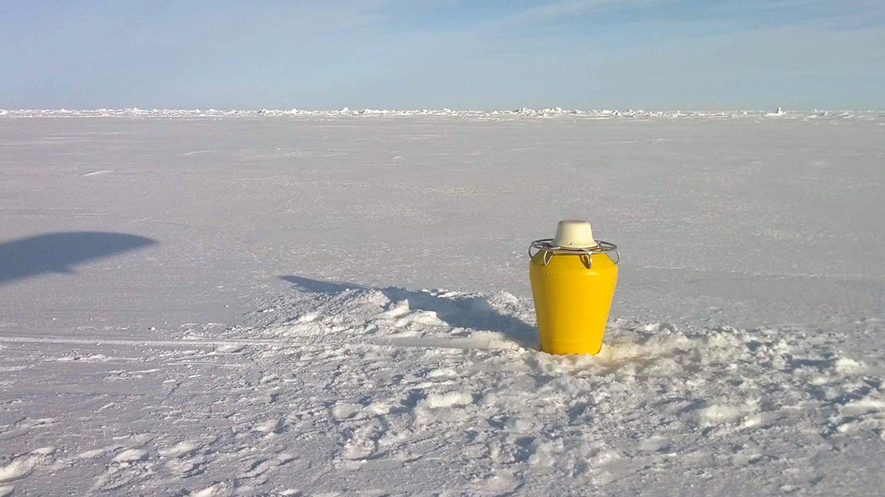 Communicating Under Ice