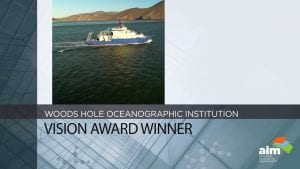 Woods Hole Oceanographic Institution Honored by  Associated Industries of Massachusetts