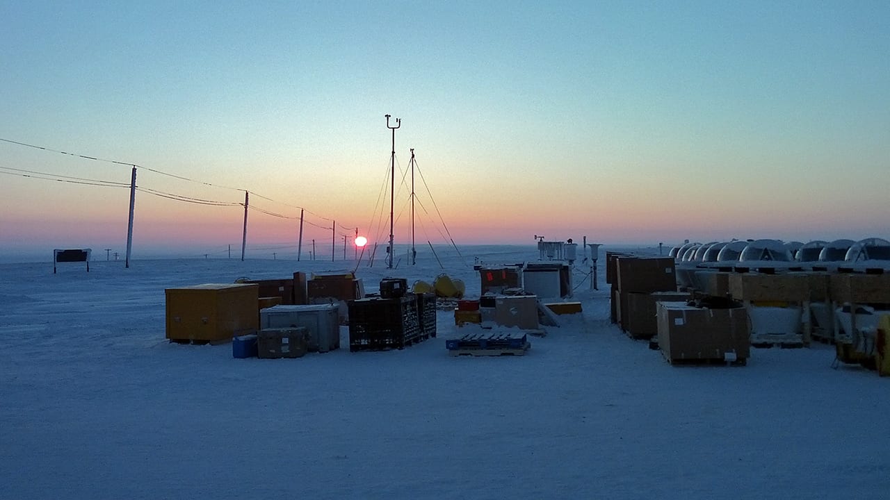 Sunrise In The Arctic