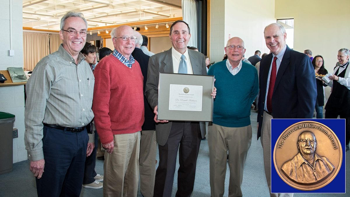 Scientist Don Anderson Honored