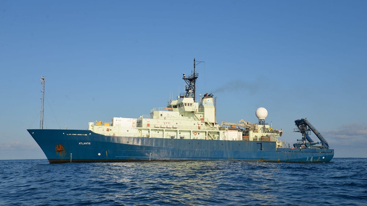 WHOI ship Atlantis Participates in Search for Missing Sub