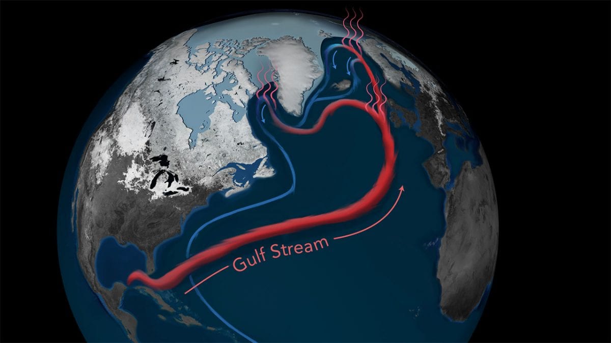 atlantic ocean currents map