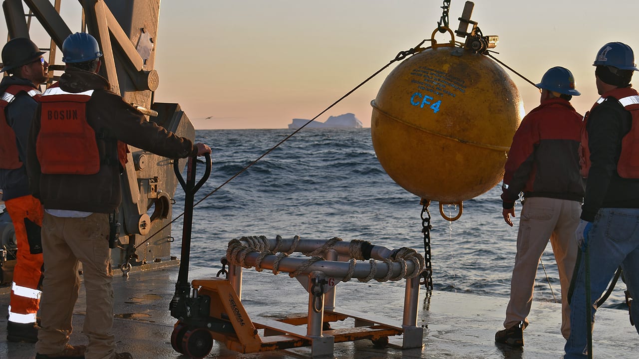 Tracking North Atlantic Currents