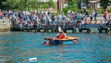 Whoops, Woman Overboard!