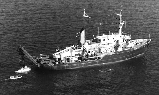 1971 DSRV Alvin After Loss Deep Dive Submarine.