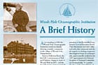 A Brief History of Woods Hole Oceanographic Institution