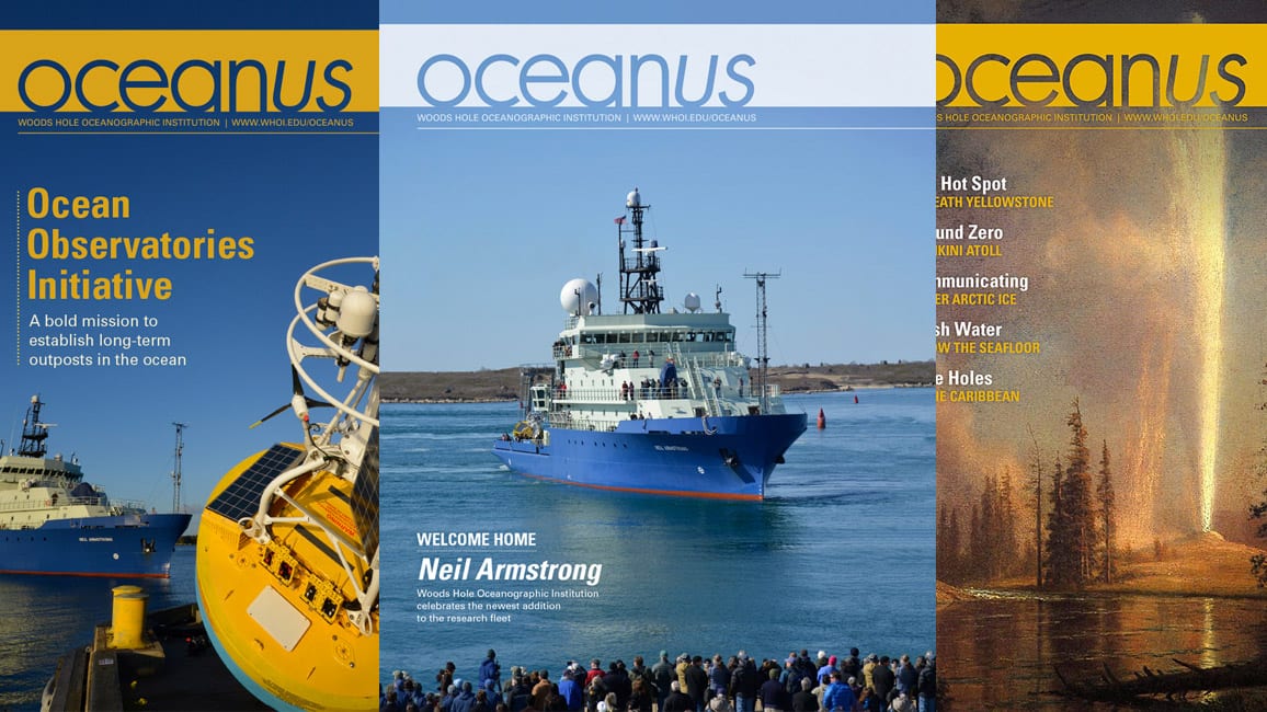 Oceanus magazine - WHOI