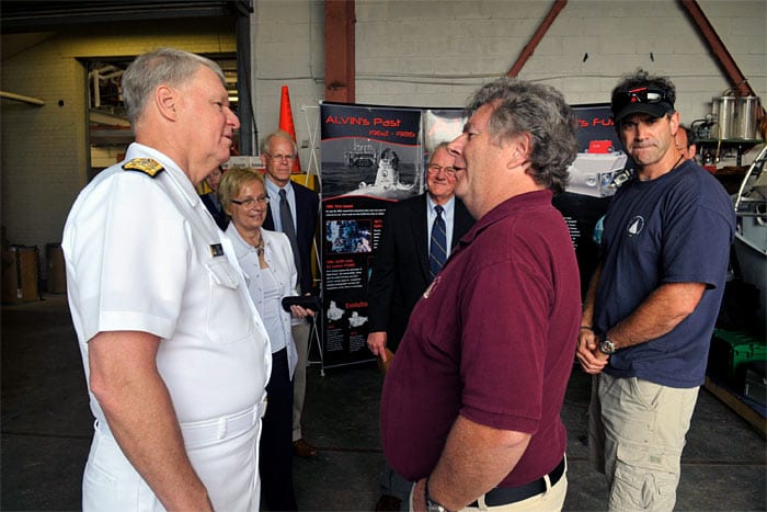 Visit from Chief of Naval operations Admiral Gary Roughead