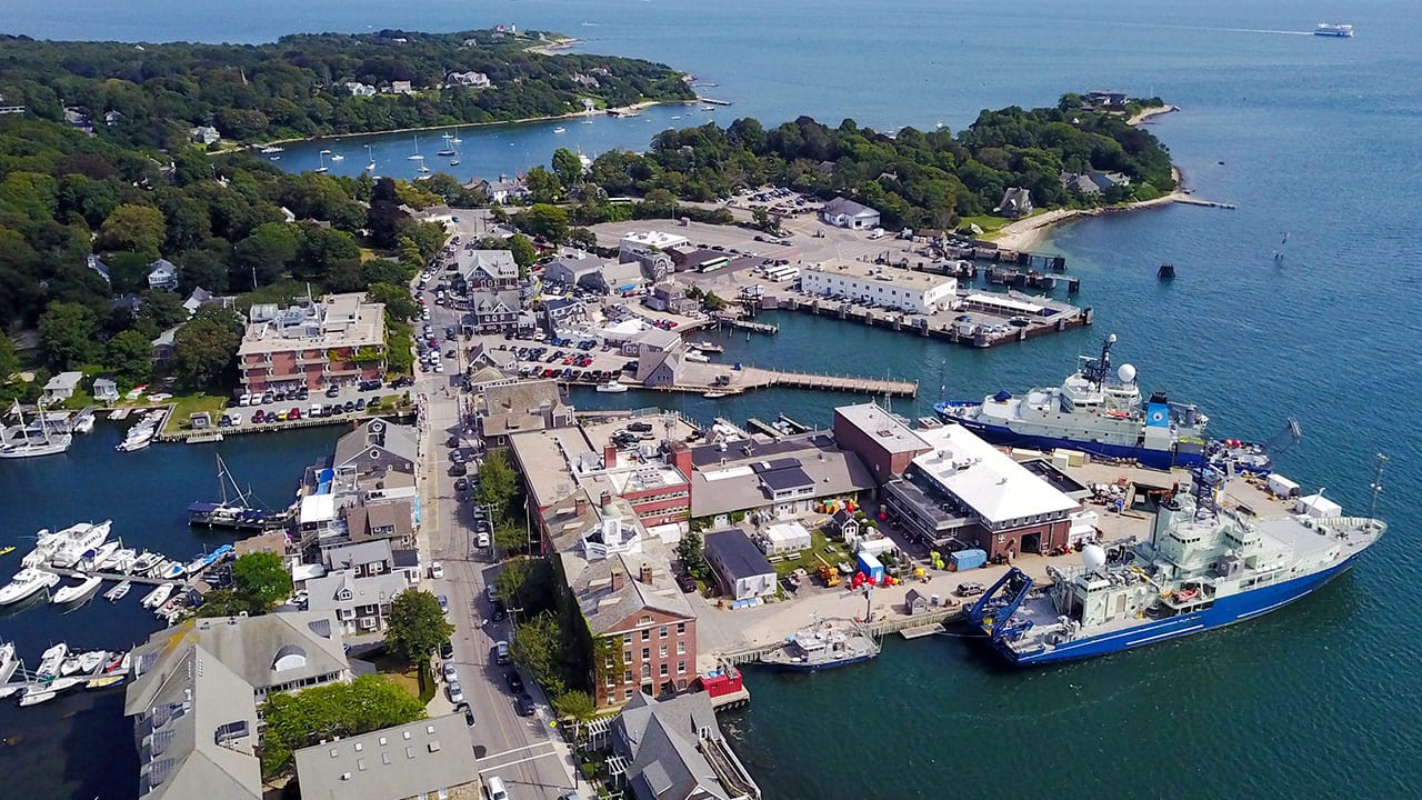 WHOI aerial