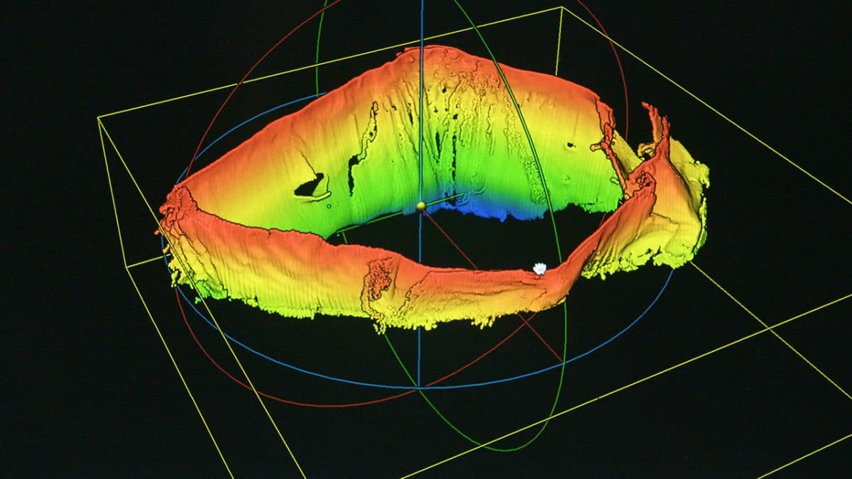 Mapping an Iceberg