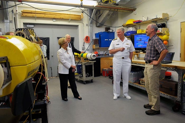 Visit from Chief of Naval Operations Admiral Gary Roughead
