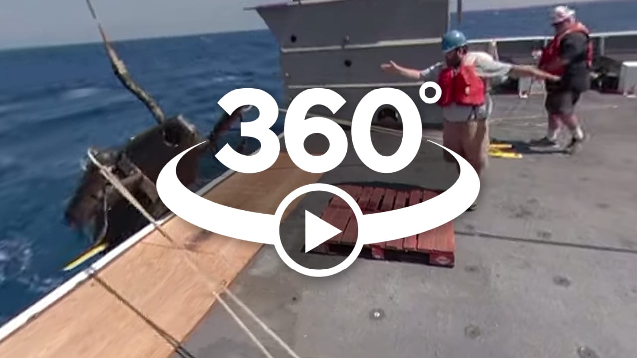 Deploying the VPR from Deck