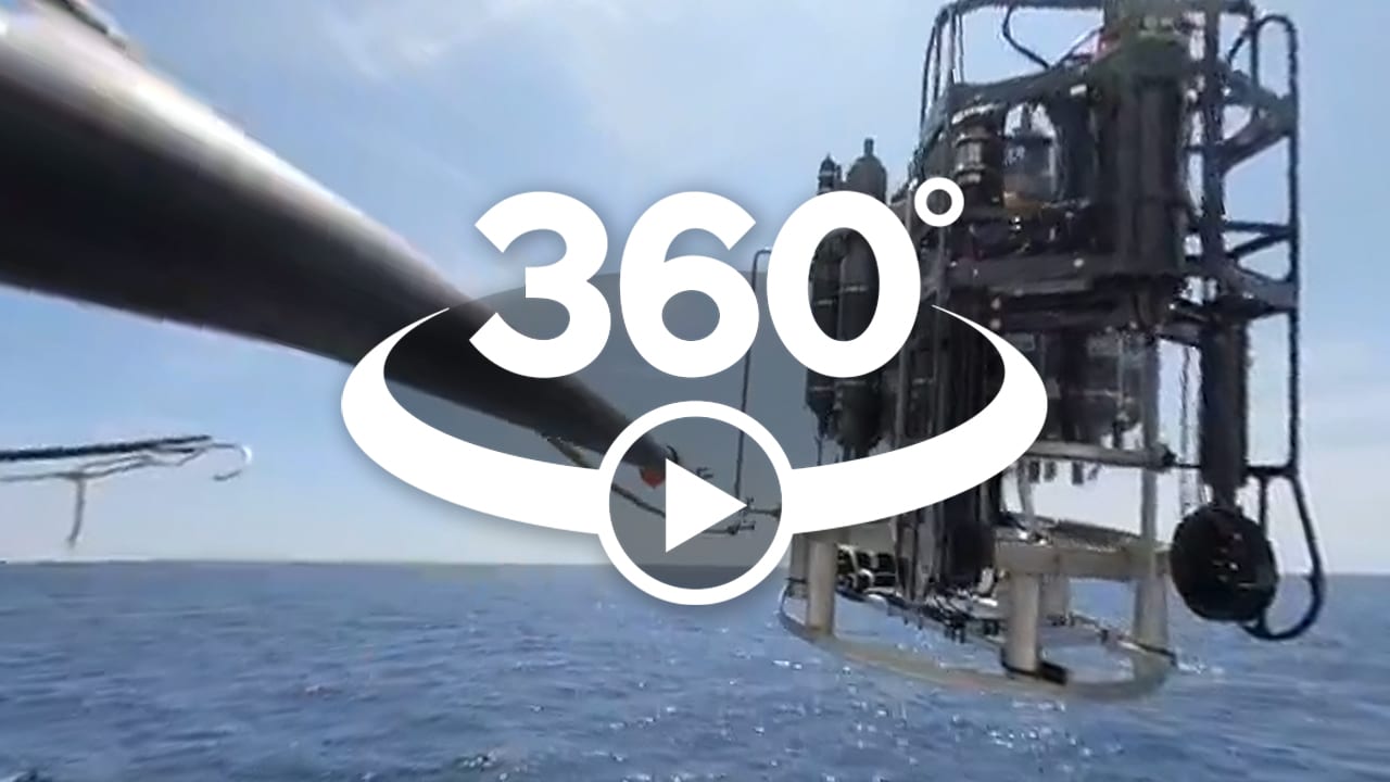 Recovering a CTD Rosette