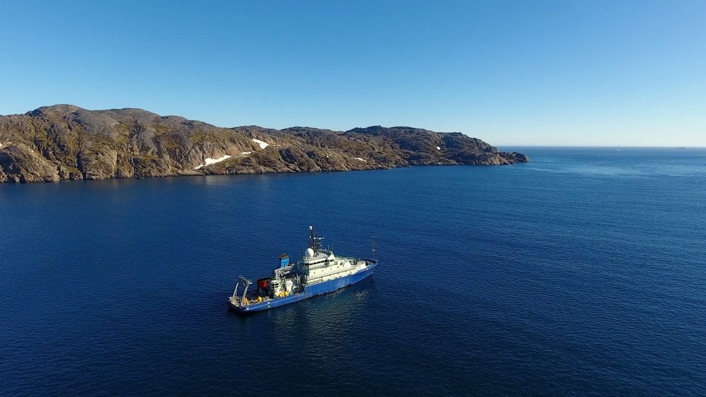 R/V Neil Armstrong in Prince Christian Sound