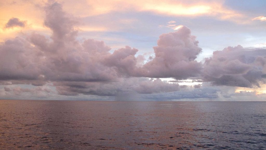 The new study uses a method of tracking the strength of near-shore ocean currents from a distance via measurements of coastal sea level. (Photo by Carol Anne Clayson, ©Woods Hole Oceanographic Institution)