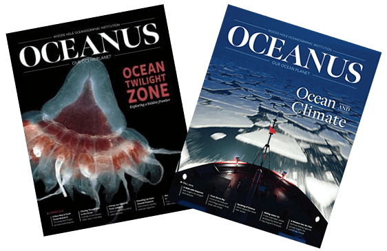 Oceanus Woods Hole Oceanographic Institution