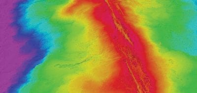 A 3D rendering of the East Pacific Rise