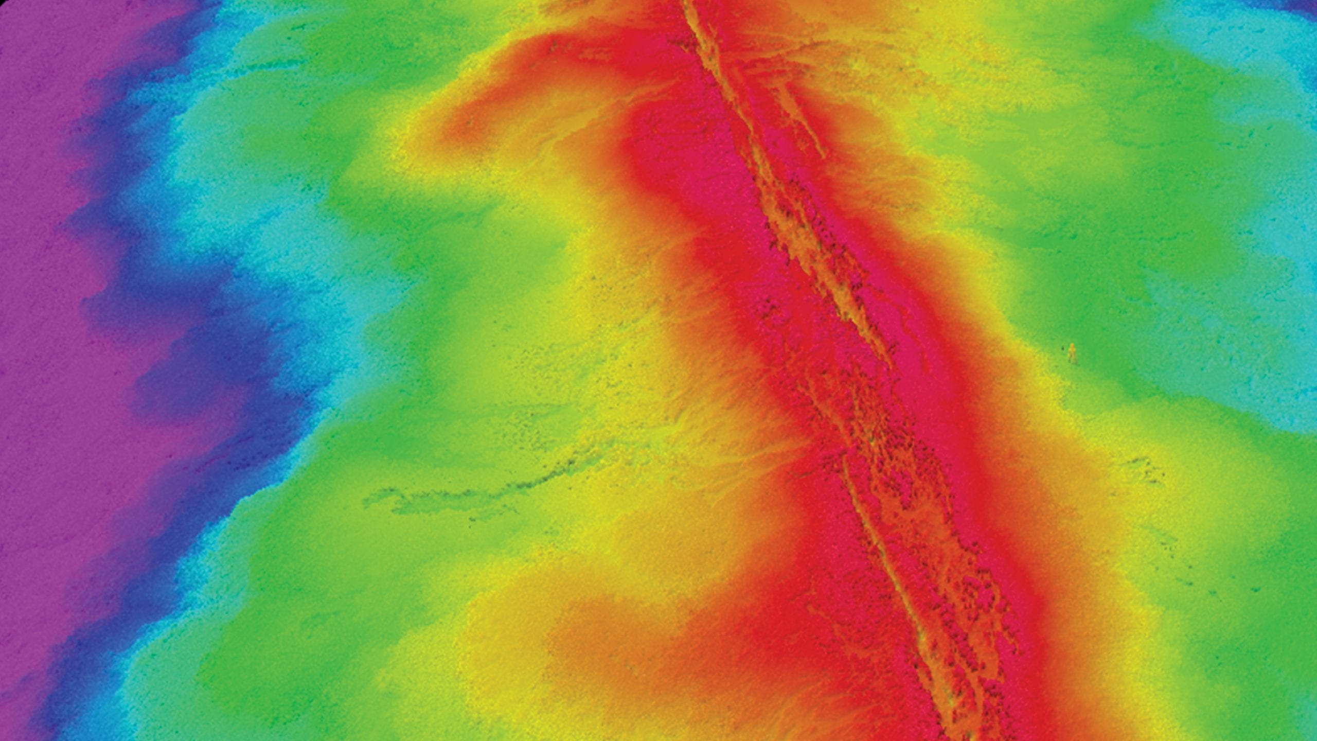 A 3D rendering of the East Pacific Rise