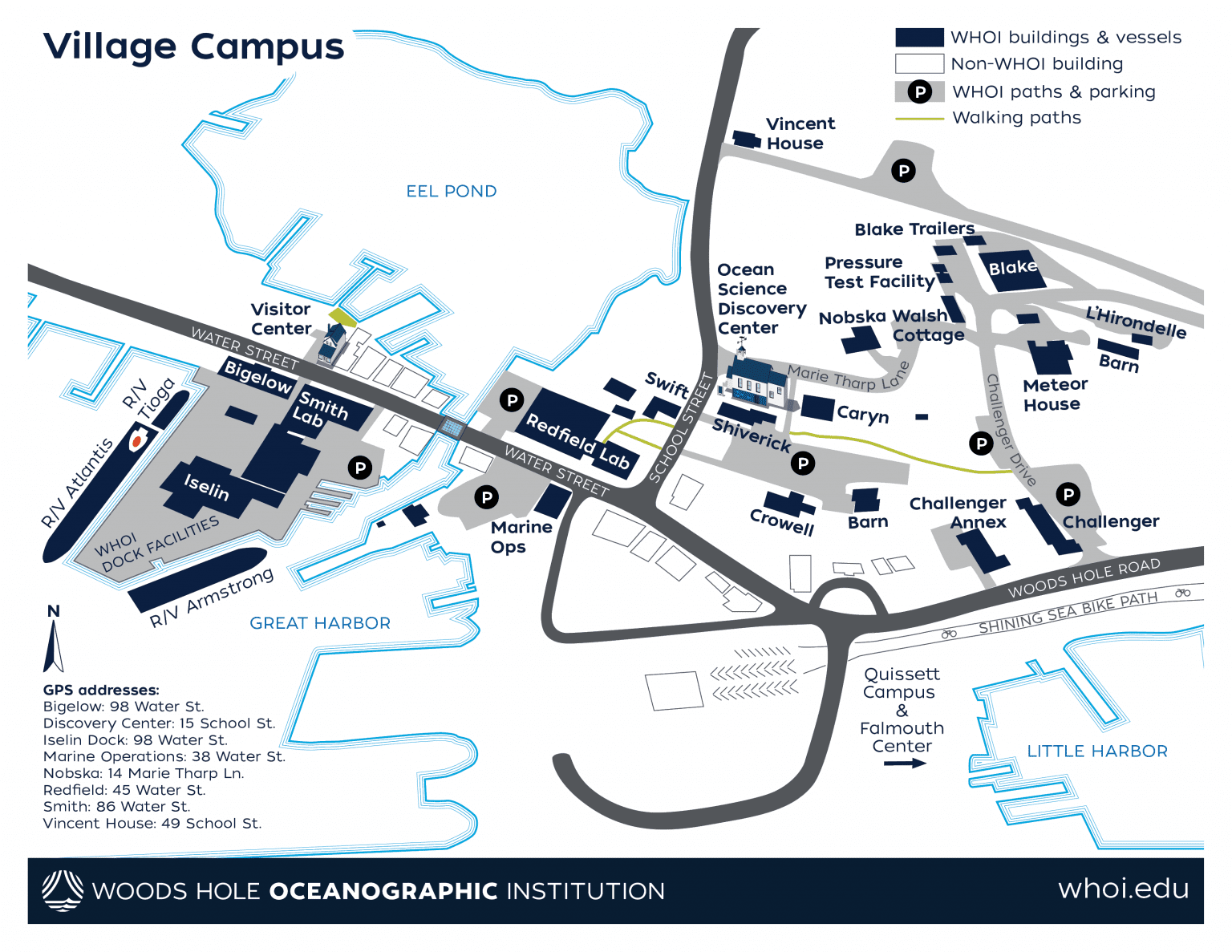 Directions & Maps Woods Hole Oceanographic Institution