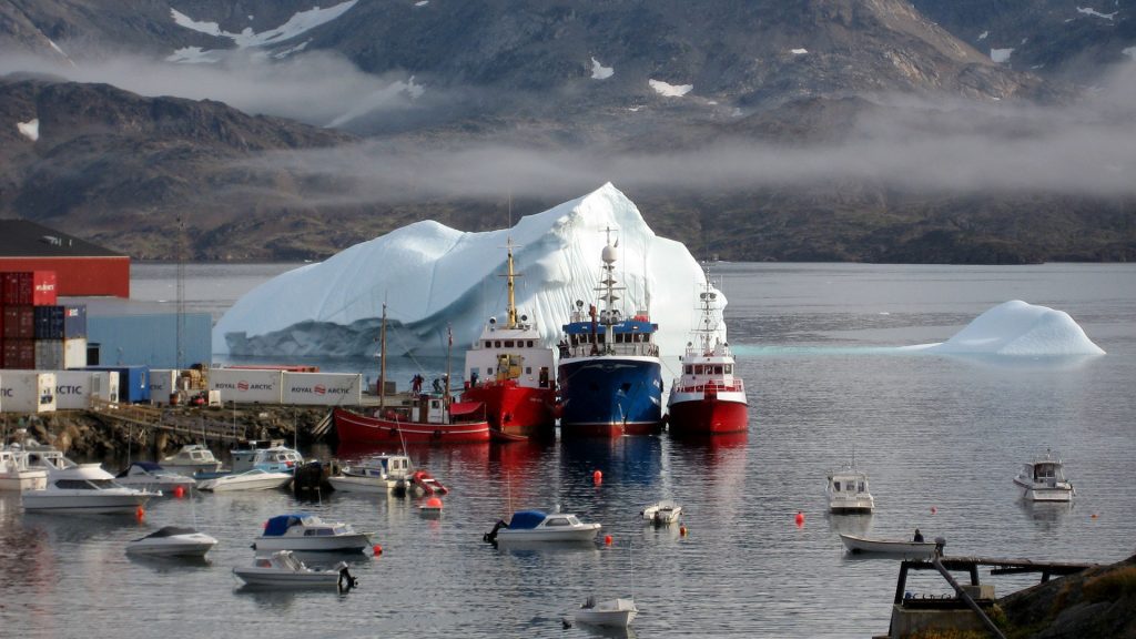 ship and ice