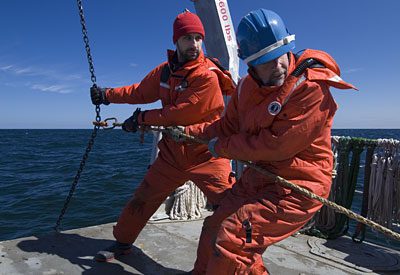 Mooring recovery from Tioga