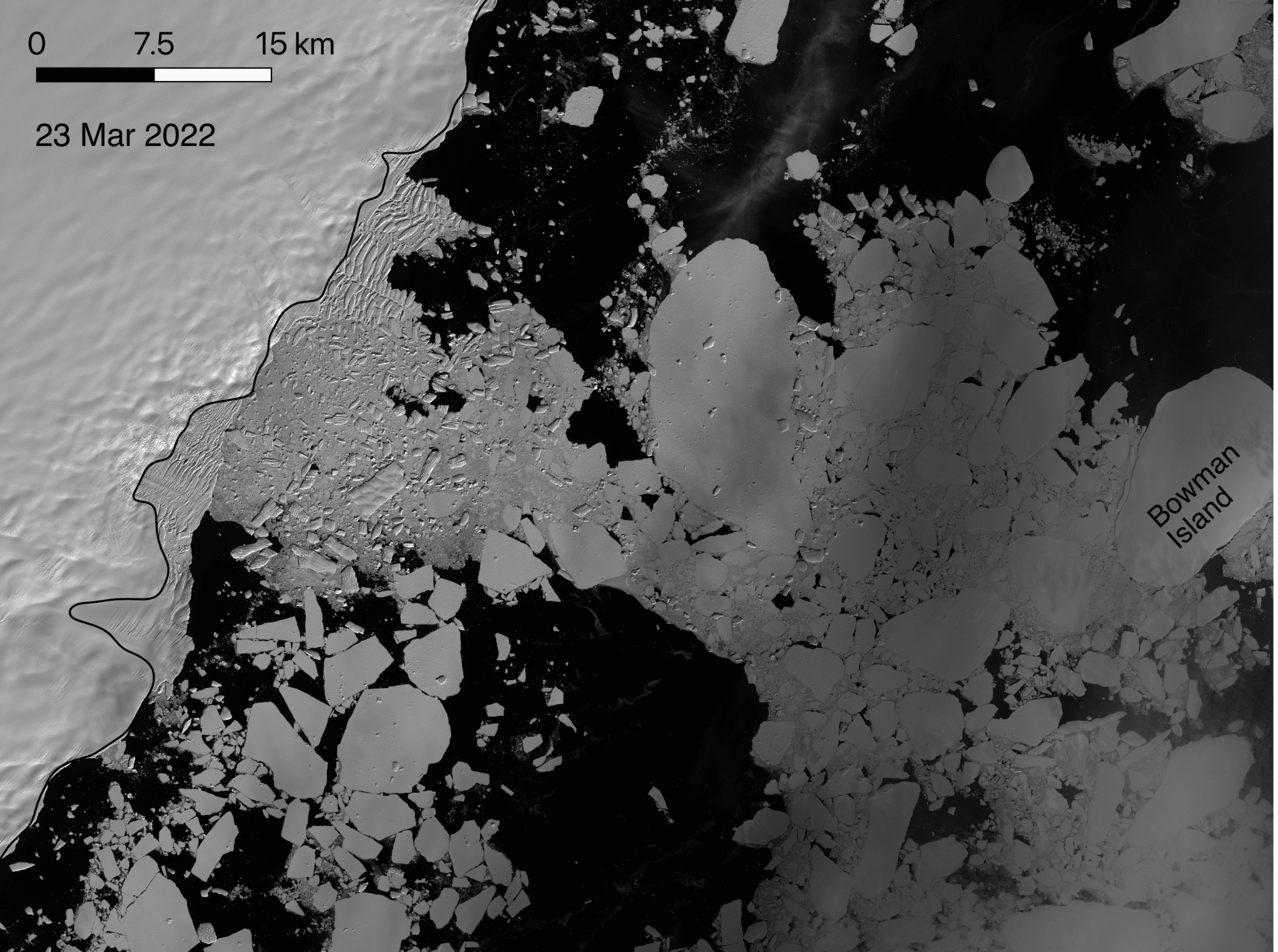 Scientists report complete collapse of East Antarctica’s Conger Ice Shelf