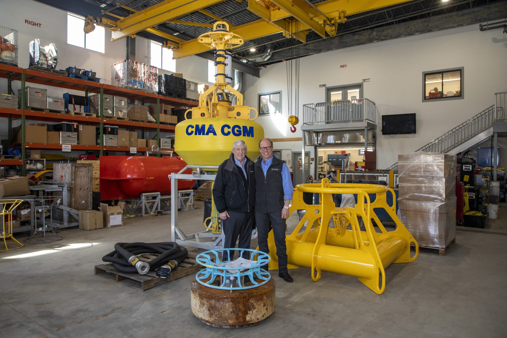 WHOI collaborates with CMA CGM to increase protections for marine mammals