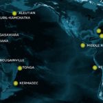 global map of trenches