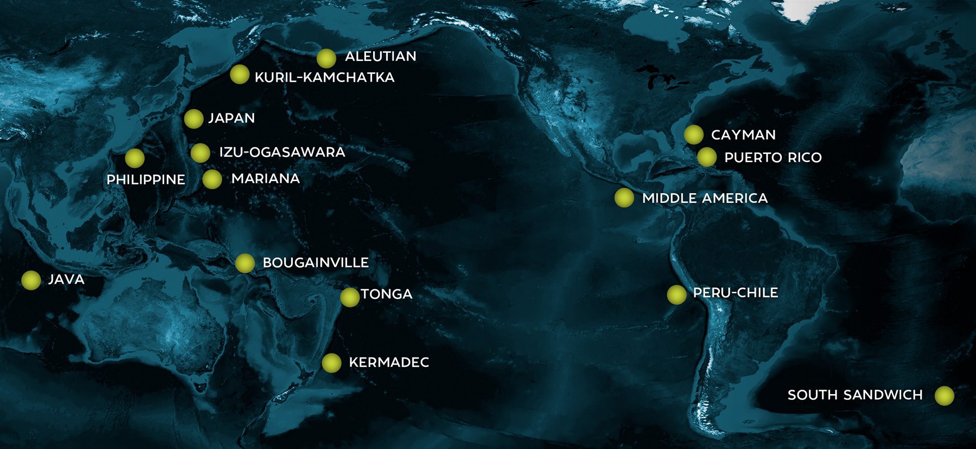 bougainville trench