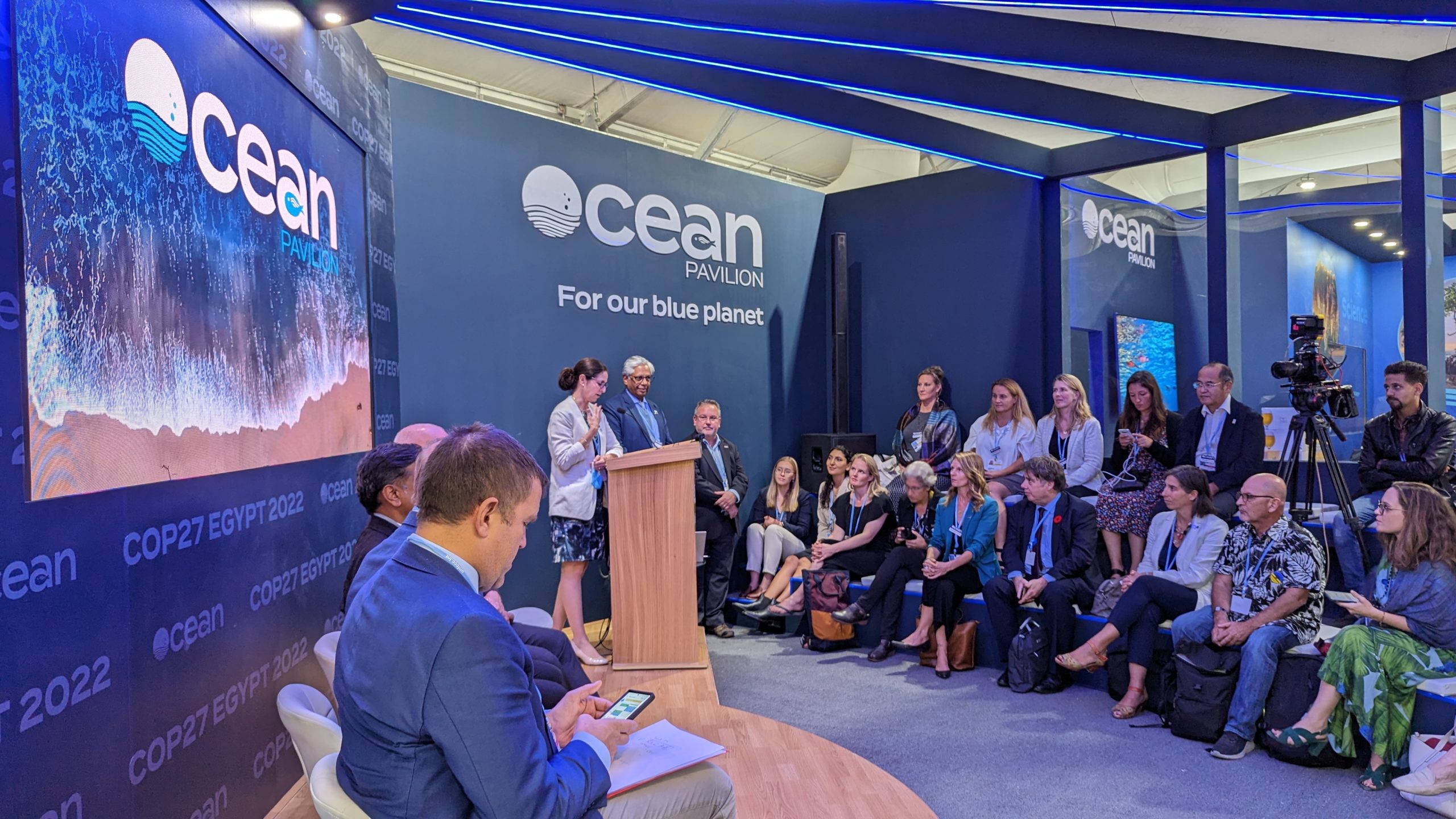 COP 27 ocean pavilion