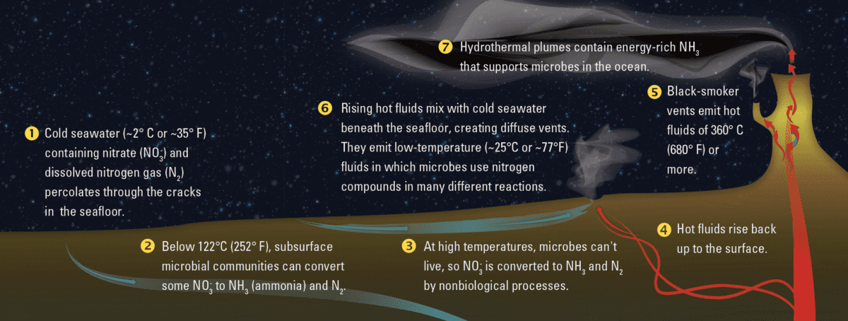 how a hydrothermal vent works
