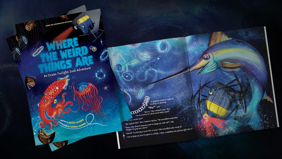 WHOI's first children's book “Where the Weird Things Are” now available –  Woods Hole Oceanographic Institution