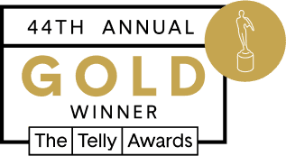 Gold Telly Award Winner