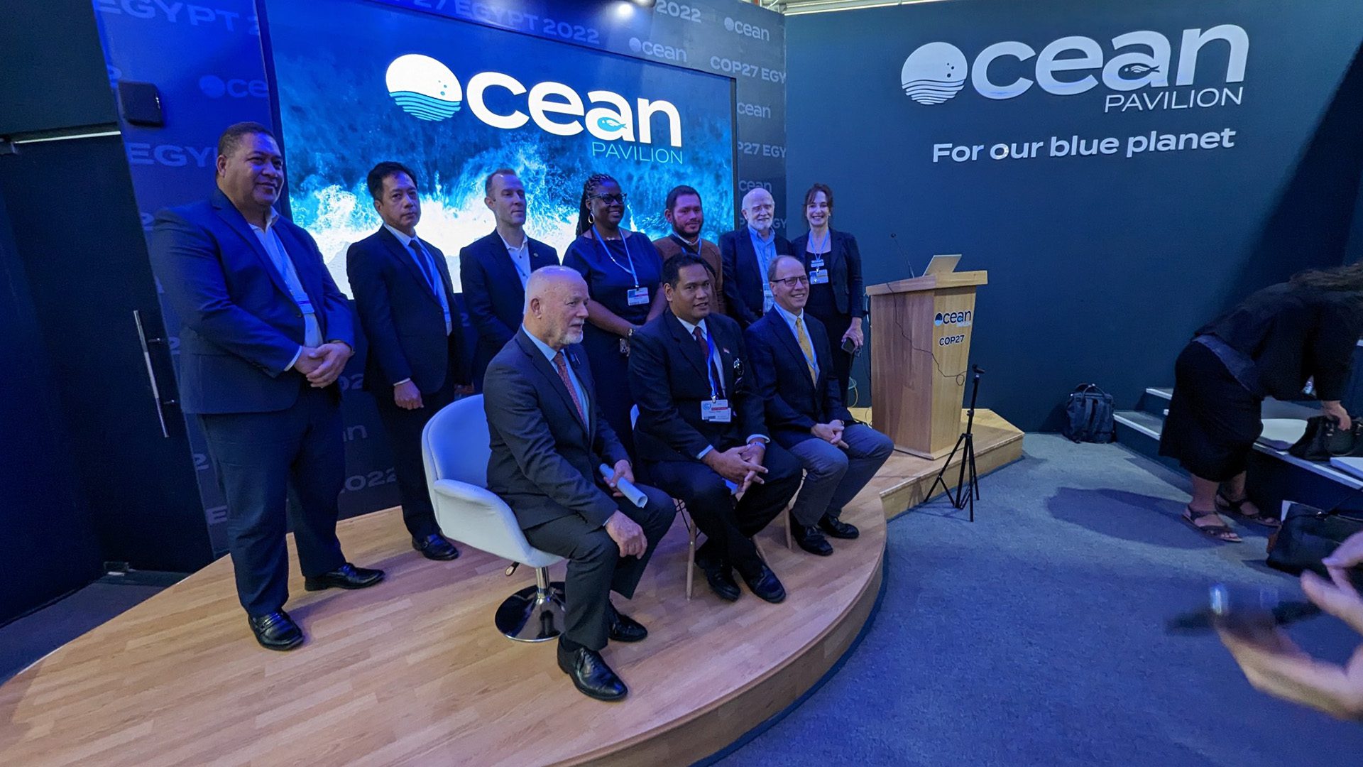 Ocean Pavilion at COP28 Call for Partners Woods Hole Oceanographic