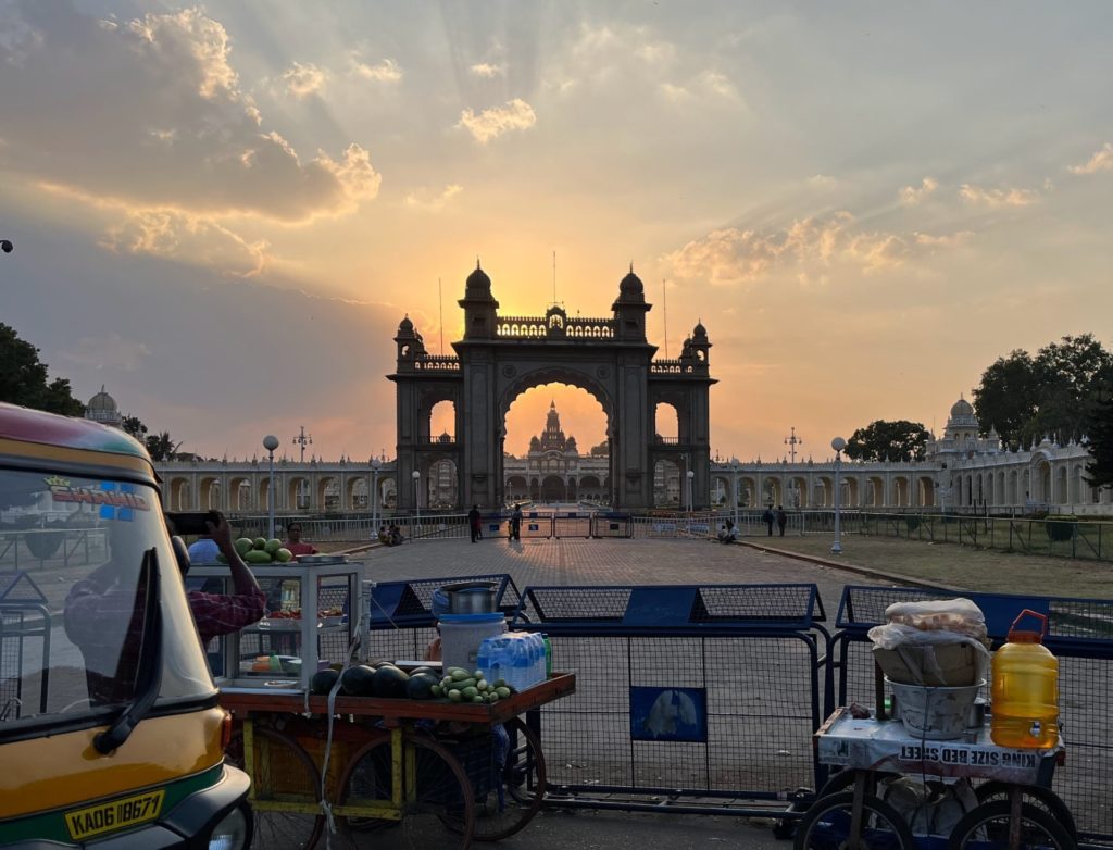 mysore_sunset