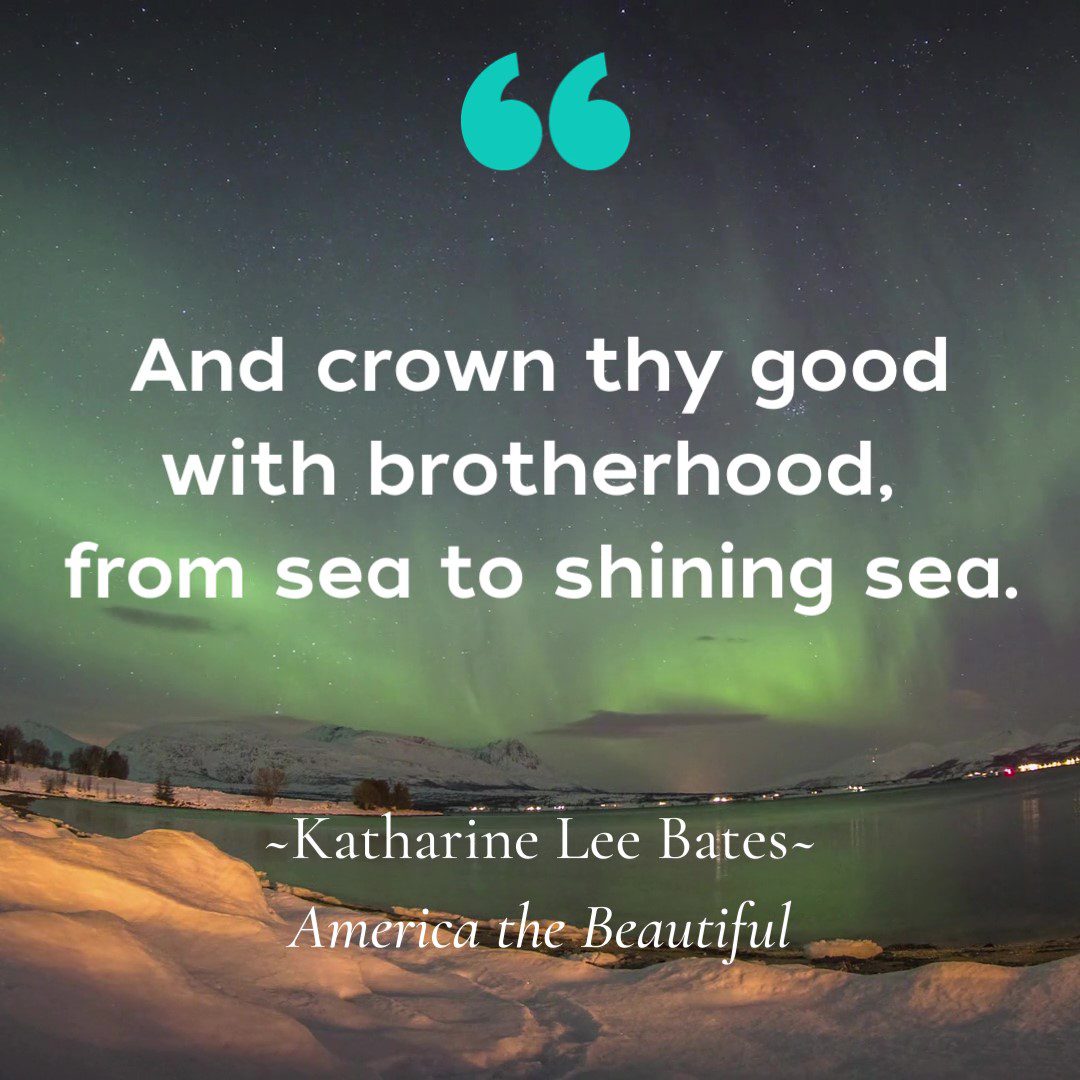 Katharine Lee Bates Quote