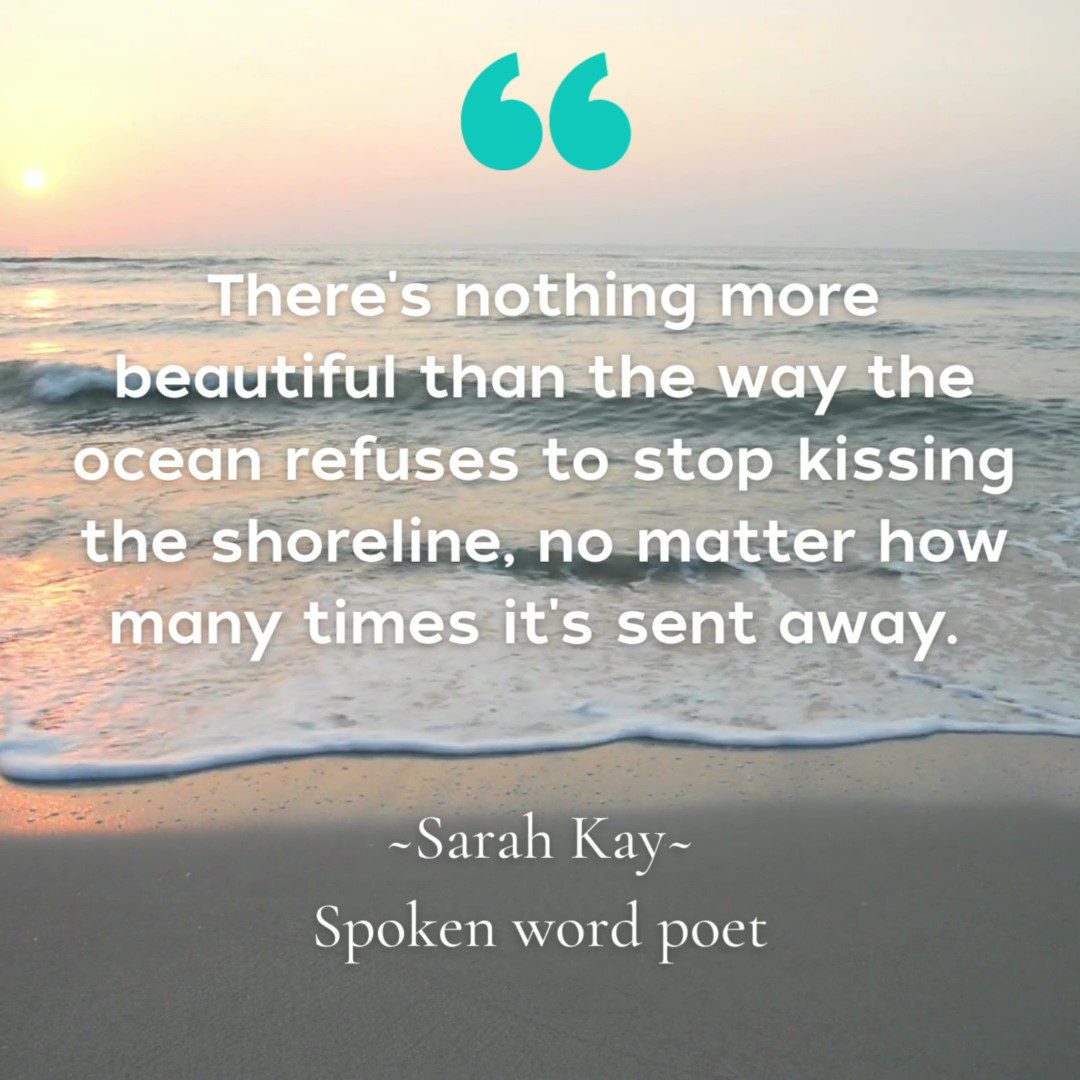 Sarah Kay Quote