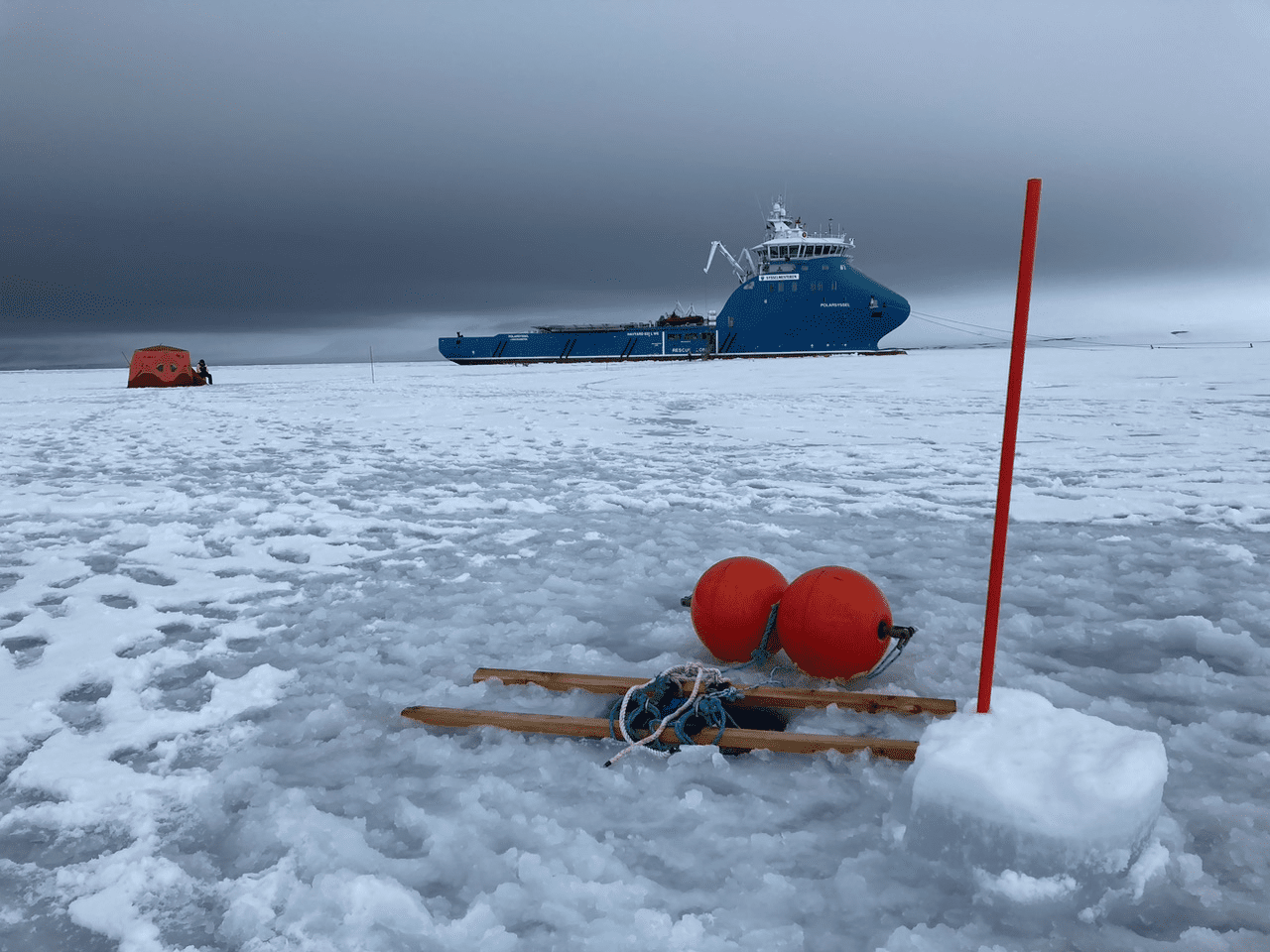 Instruments in the ice