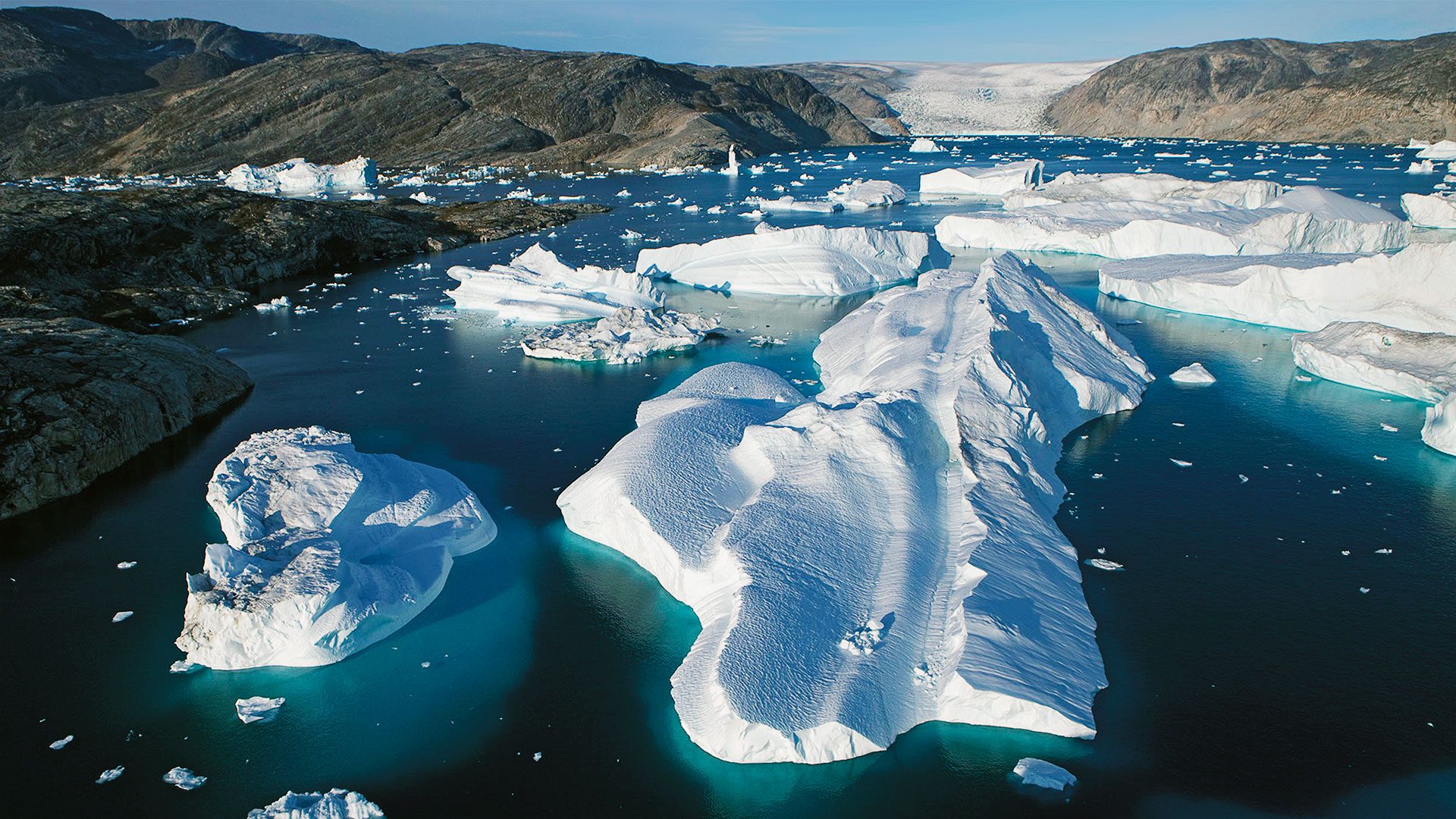Greenland ice