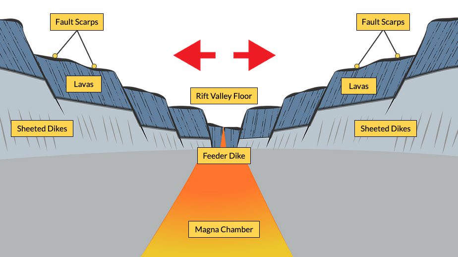 slow spreading ridges