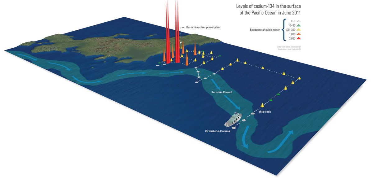 Cesium levels