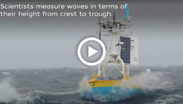 buoy in waves