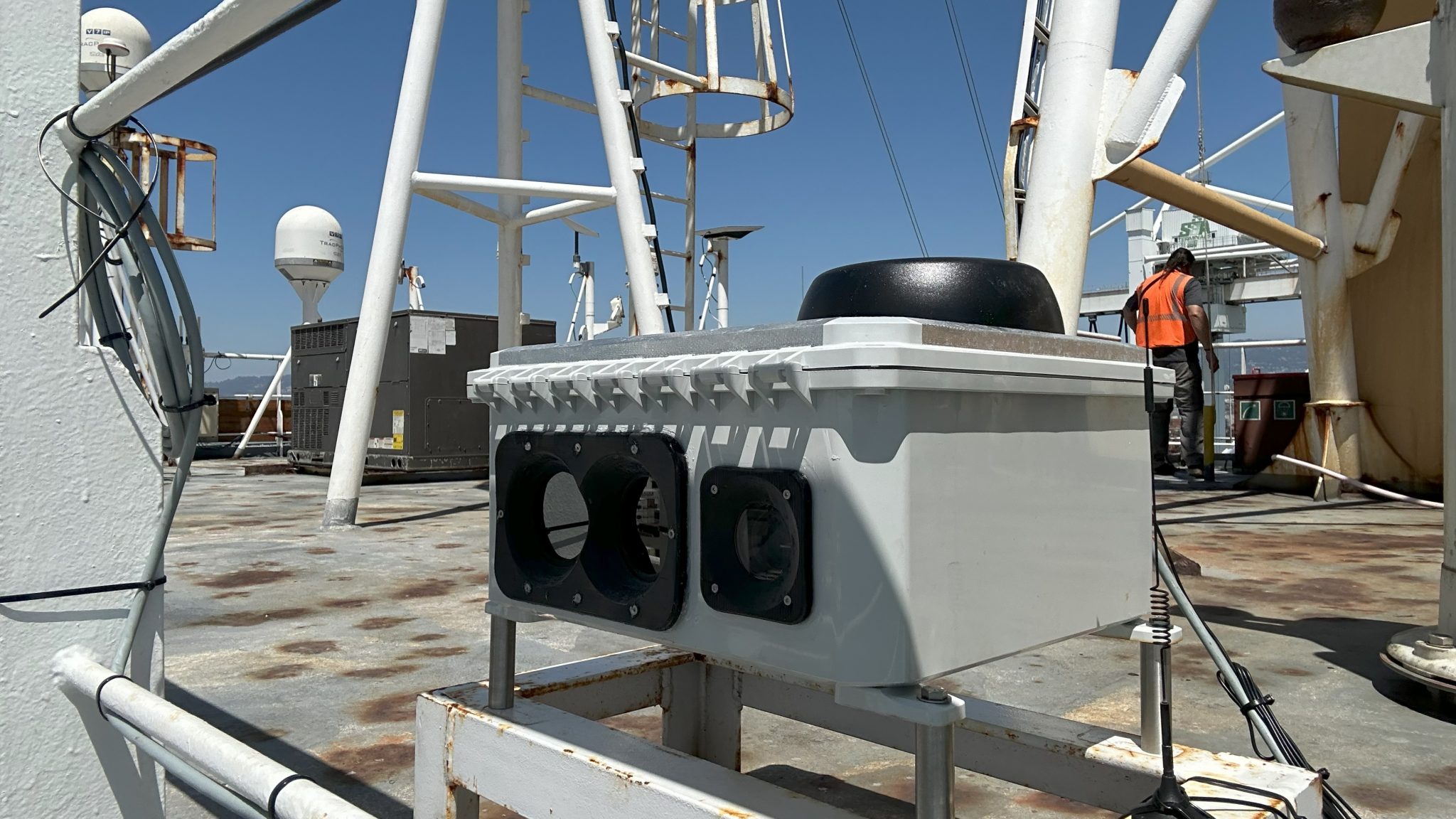 Woods Hole Oceanographic Institution collaborates with Matson Navigation Company to increase protections for marine mammals