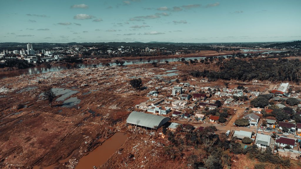 In May 2024, Rio Grande do Sul, Brazil’s fifth most populous state, was hit with unprecedented rainfall, affecting 2.3 million people. (Photo by: William Fernando Marx Purper/istock)