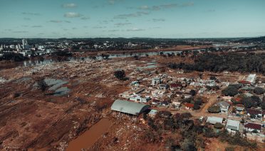 In May 2024, Rio Grande do Sul, Brazil’s fifth most populous state, was hit with unprecedented rainfall, affecting 2.3 million people. (Photo by: William Fernando Marx Purper/istock)