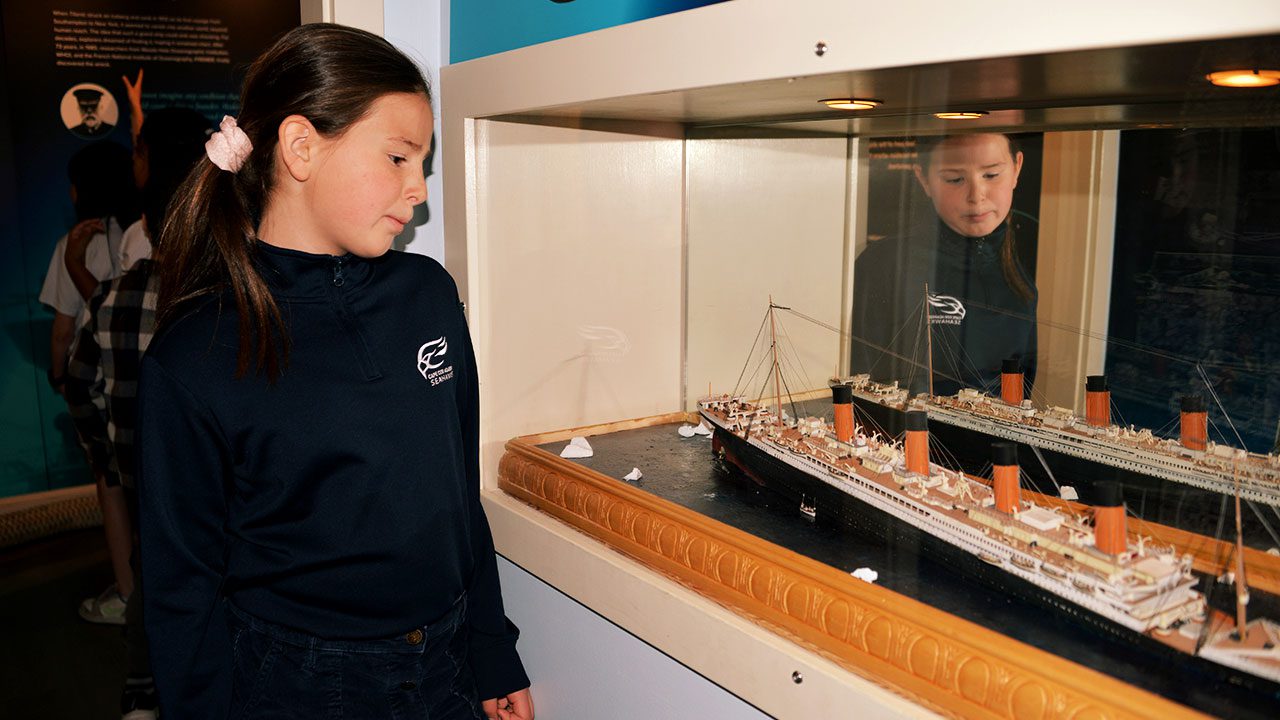 Titanic exhibit