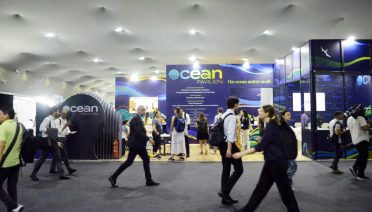 This year marks the fourth appearance of the Ocean Pavilion in the Blue Zone of a UN Climate Conference of the Parties. (Photo courtesy of the Ocean Pavilion)