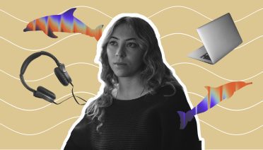 Kate Fligstein (Graphic by Daniel Hentz, © Woods Hole Oceanographic Institution)