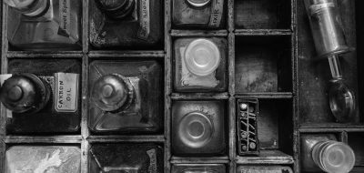 medicine bottles